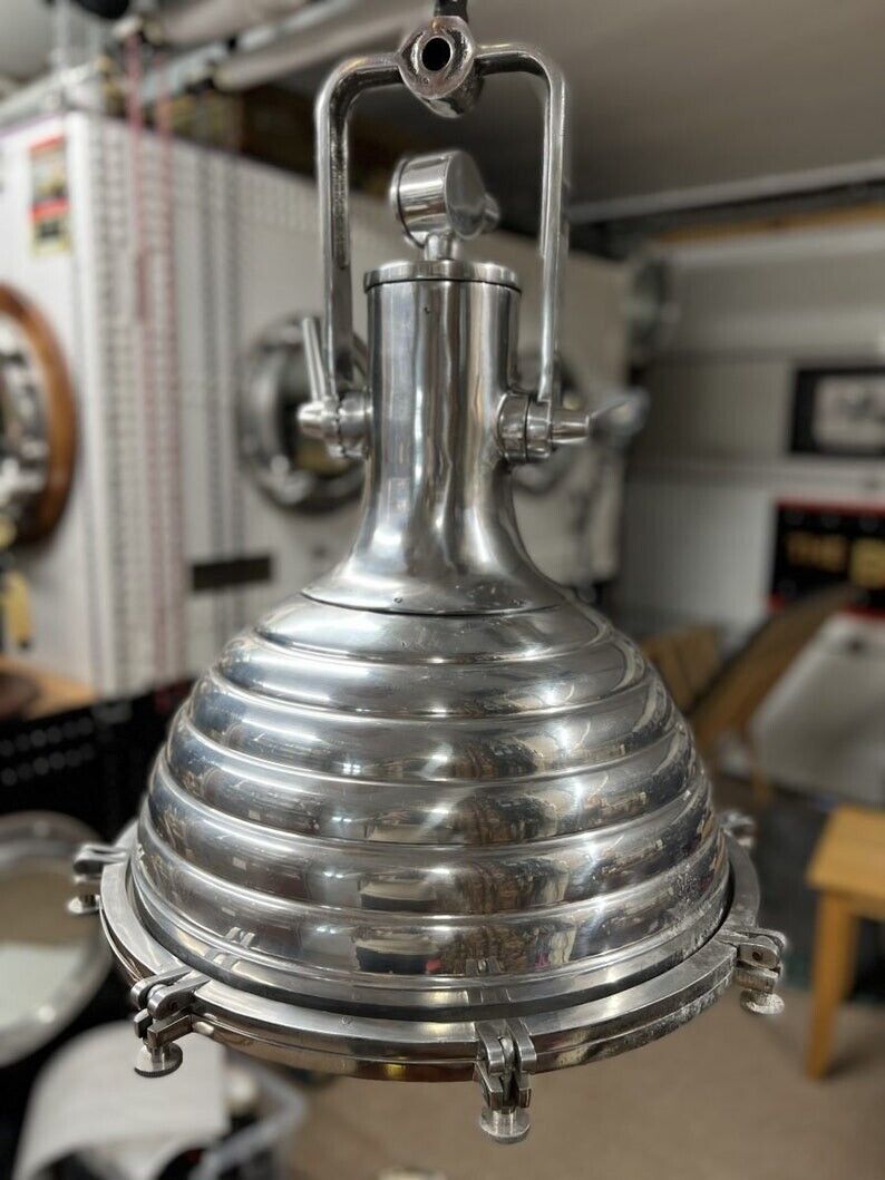 Iconic Big Aluminium Metal Replica Ceiling Light Handmade Pendant Fixture