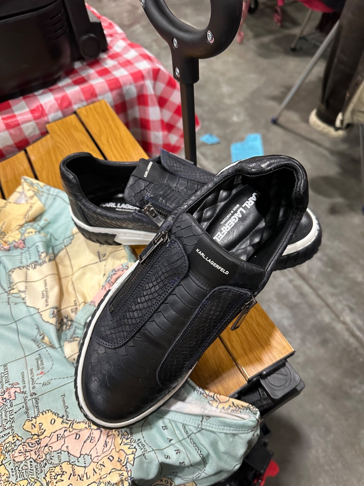 karl lagerfeld man shoes