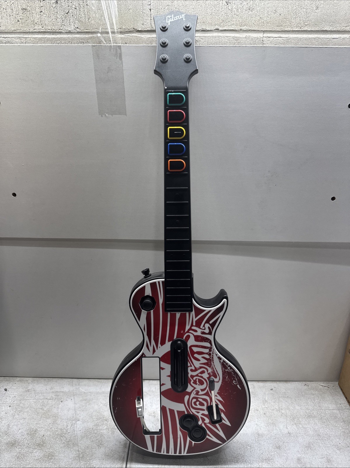 Wii Guitar Hero Gibson Les Paul Red Wireless Guitar Red Octane Works