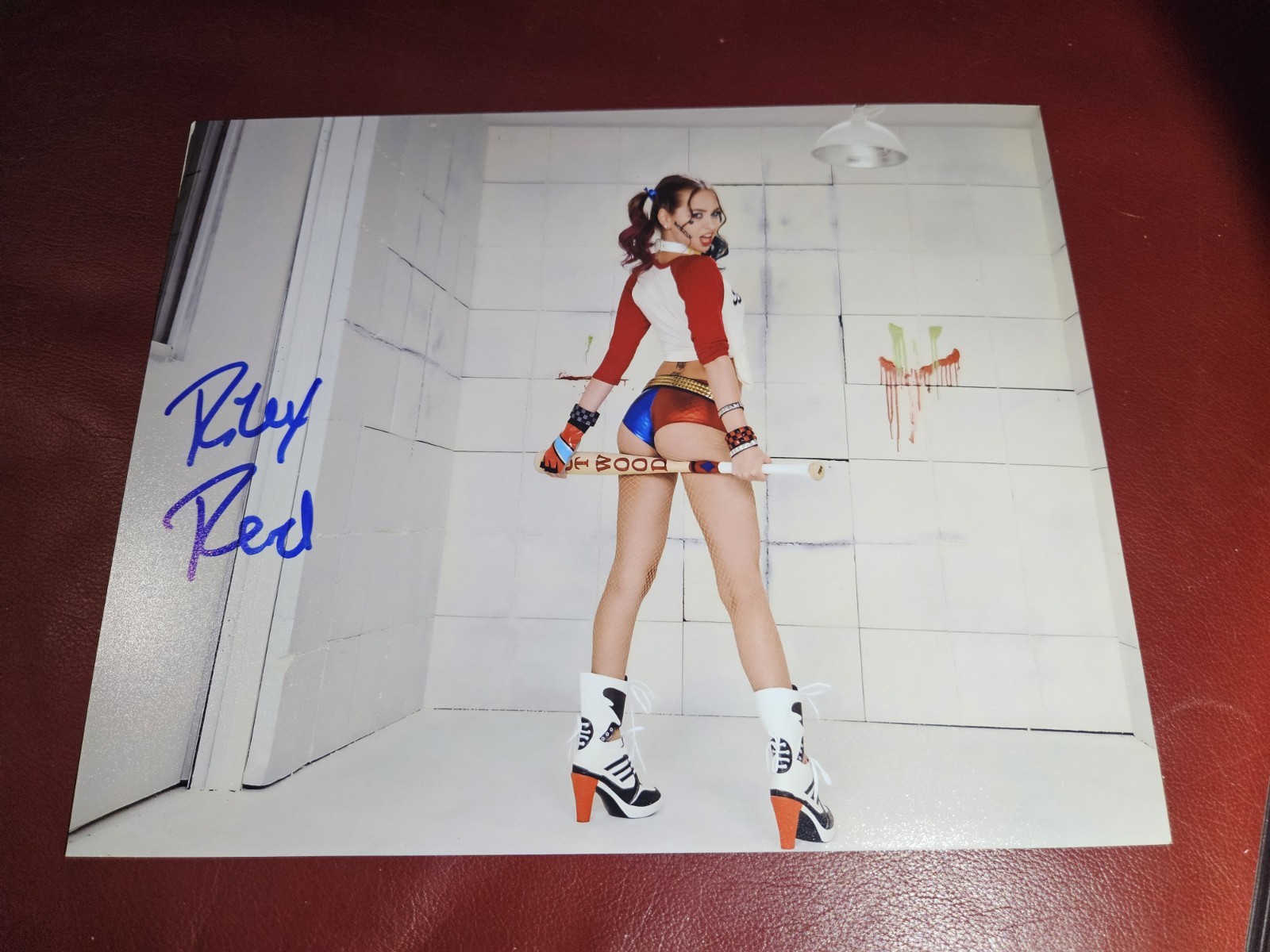 Riley Reid Signed 8x10 Photo Adult Star Autographed COA