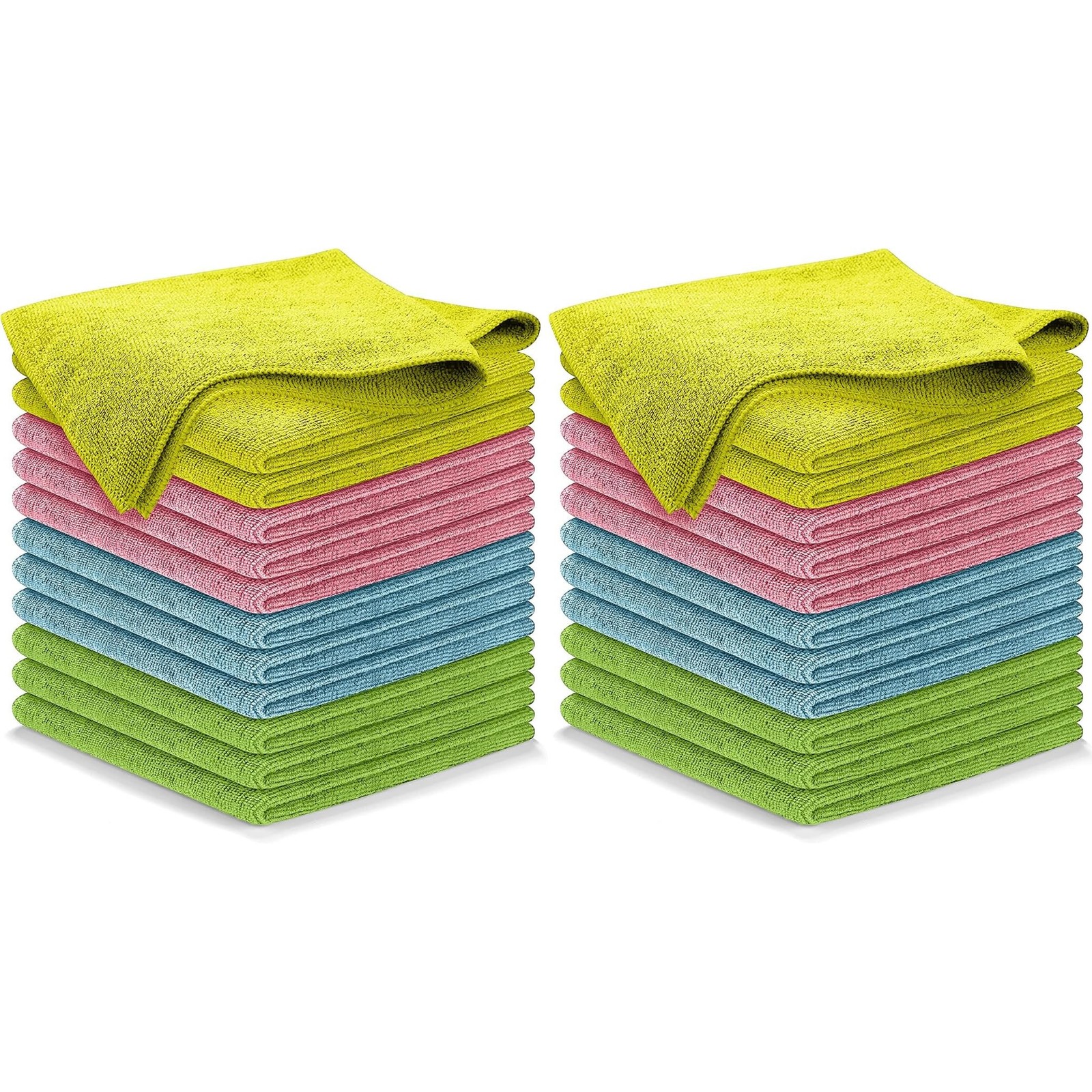 USANOOKS Premium 300GSM Microfiber Cleaning Cloth - 12.5"x12.5" High Performa...