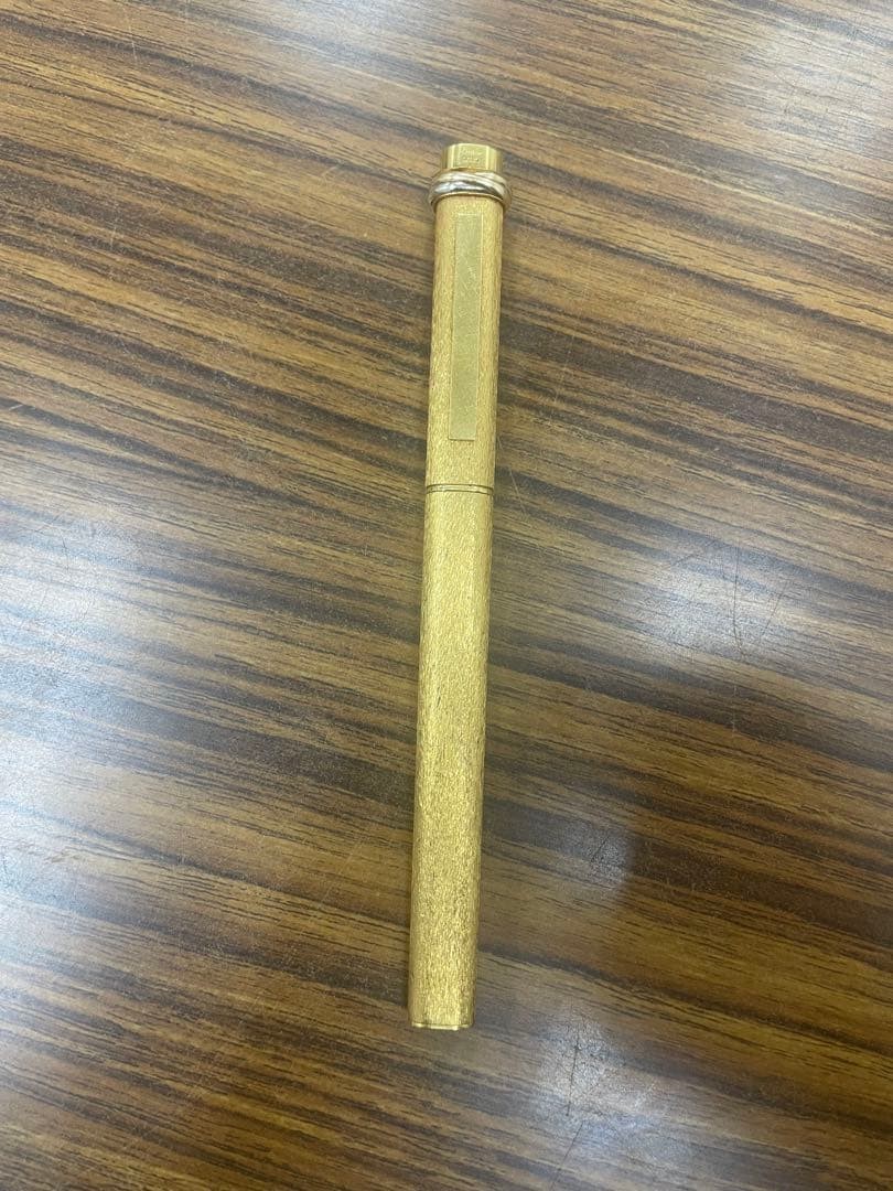 Cartier Trinity Gold Ballpoint Pen Capbody Only