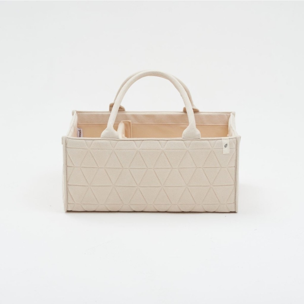 Baby Diaper Caddy Organizer Soft Nursery Storage Basket for Changing Station...