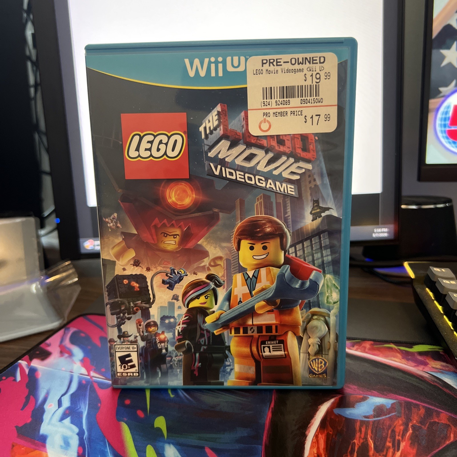 The LEGO Movie Videogame (Nintendo Wii U, 2014) CIB - Tested And Working Wii U !