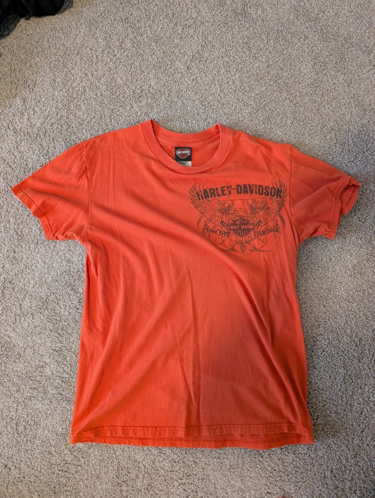 Vintage Harley Davidson Motorcycle T-Shirt Size M