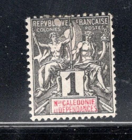 FRANCE FRENCH  NEW CALEDONIA DEPENDANCES STAMPS MINT HINGED LOT  62722