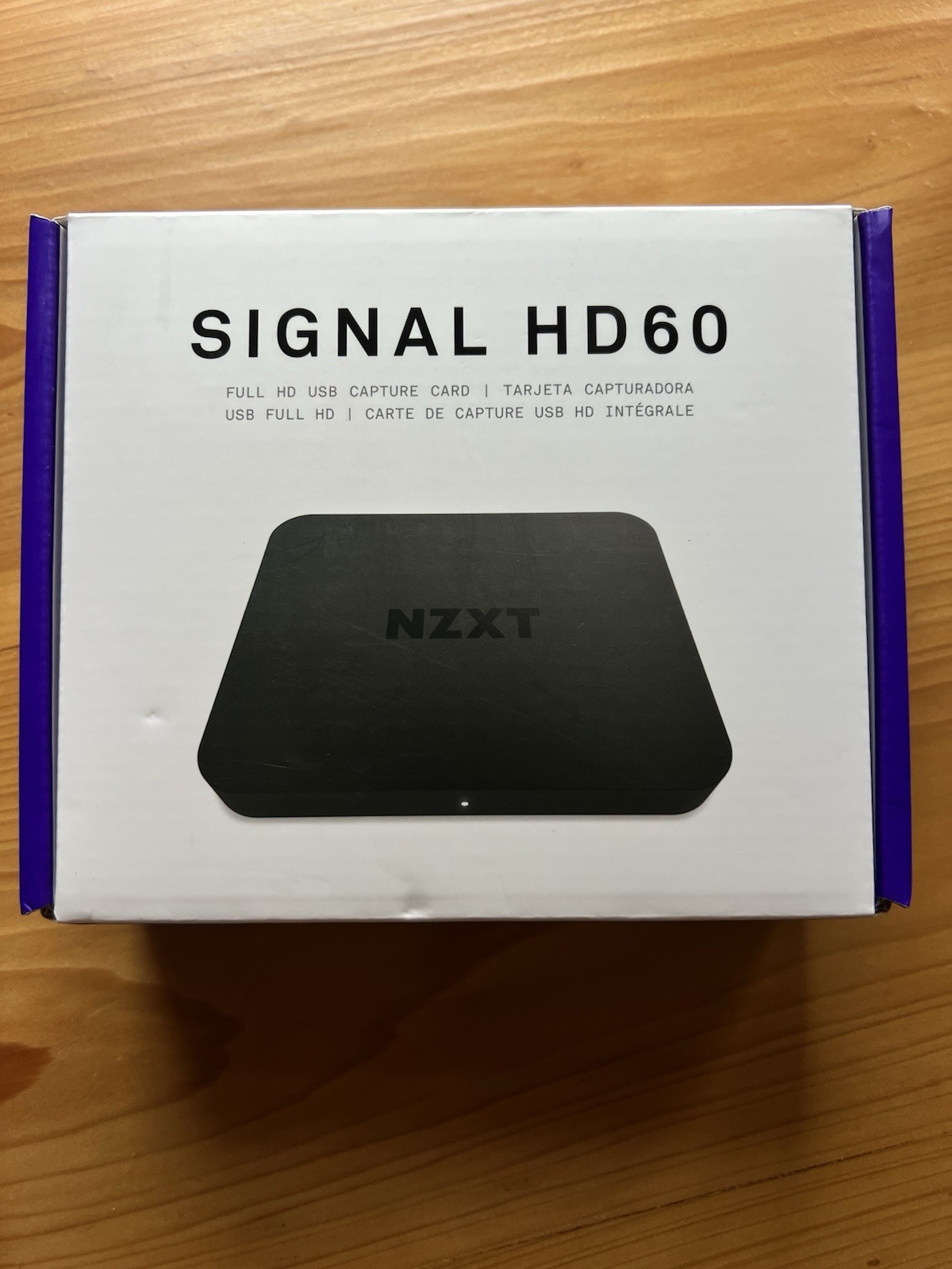 NZXT Signal HD60 1080p USB-C/HDMI Capture Card ST-EESC1-WW Live Streaming TESTED
