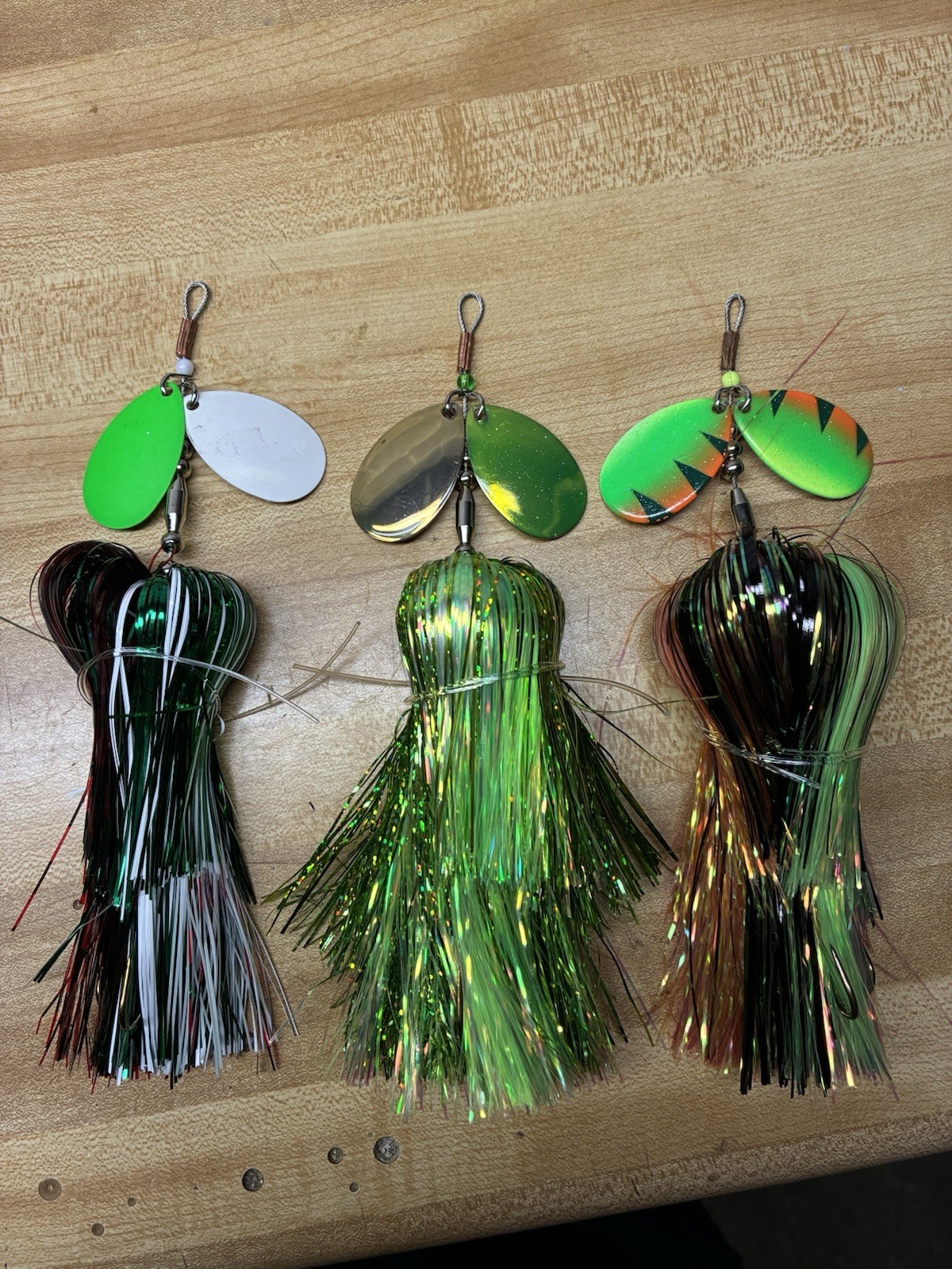 Muskie Metal Bucktails Musky 