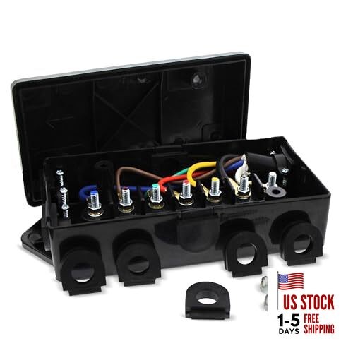 Electrical Wire Connector Junction Box Trailer, Camper, RV Light 7 1-Pack