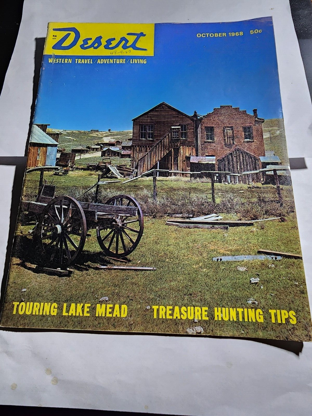 Desert Magazine, October 1968 VG B5