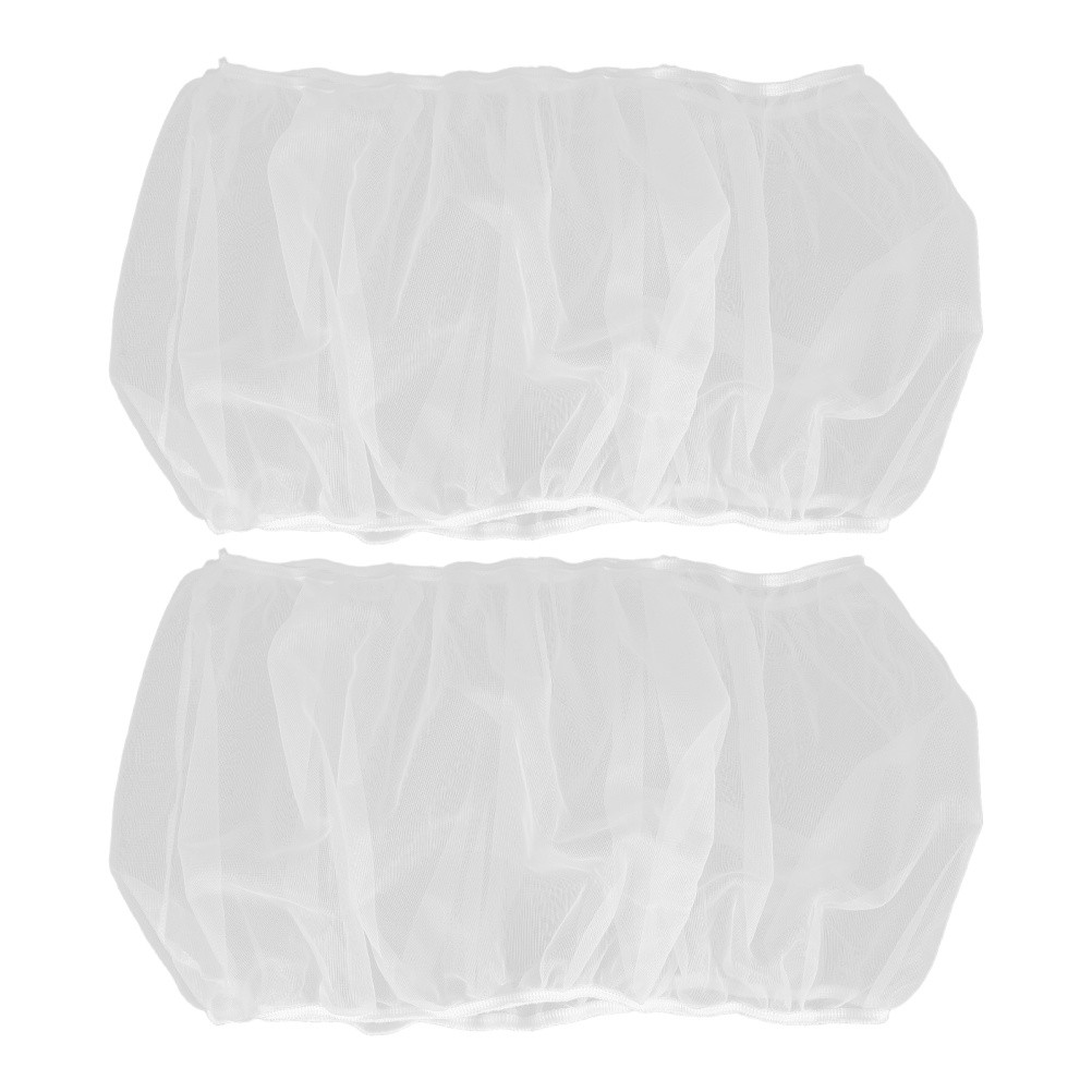2Pcs Birdcage Mesh Cover: Bird Cage Skirt Breathable Net -