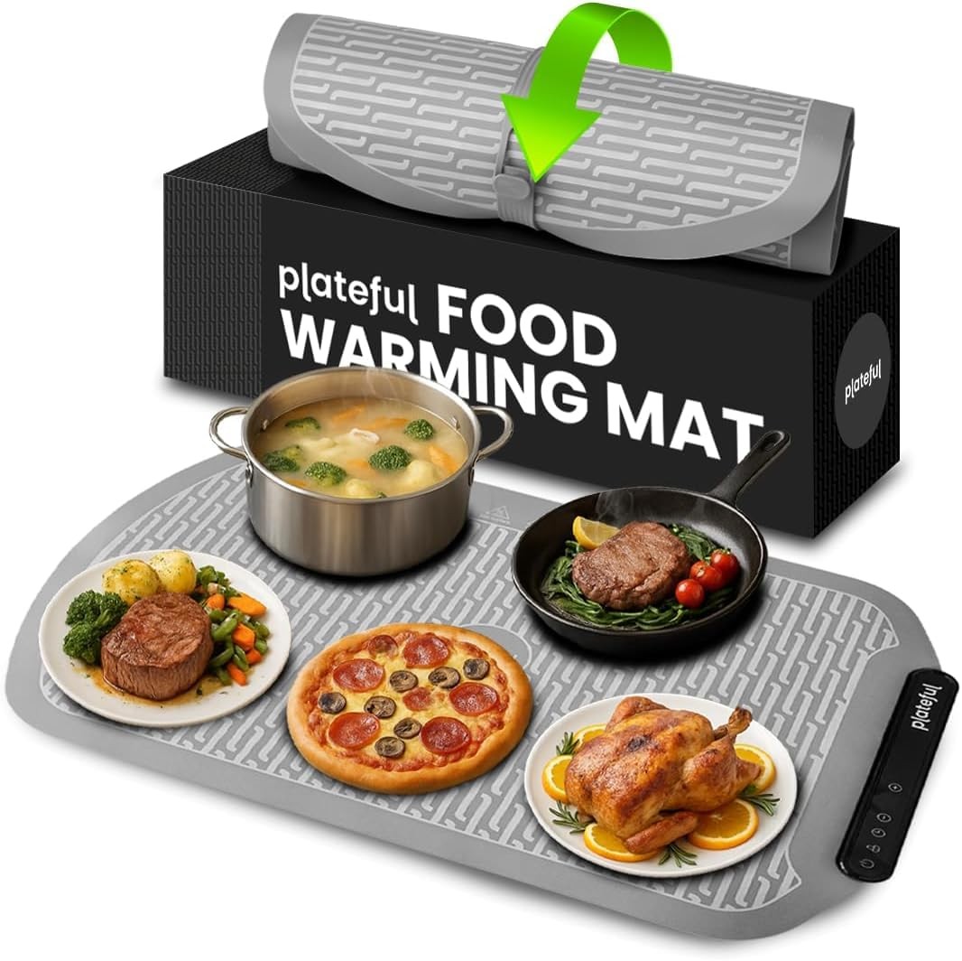 Plateful Warming Mat for Food - Food Warming Mat for Buffets Party .......