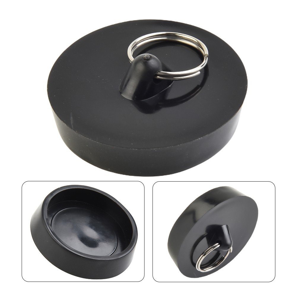Rubber Drain Stopper for Indoor Outdoor Use Kitchen Bathroom Bathtub Slop Sink