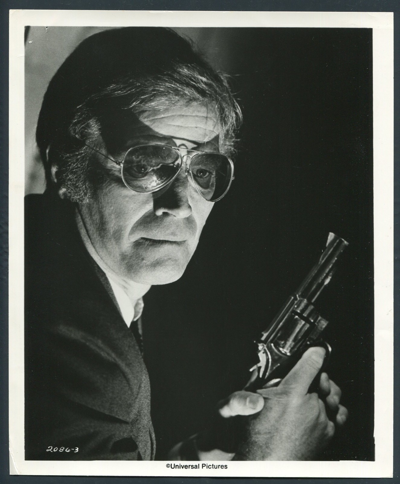 CHARLTON HESTON in Two Minute Warning '76 GLASSES GUN