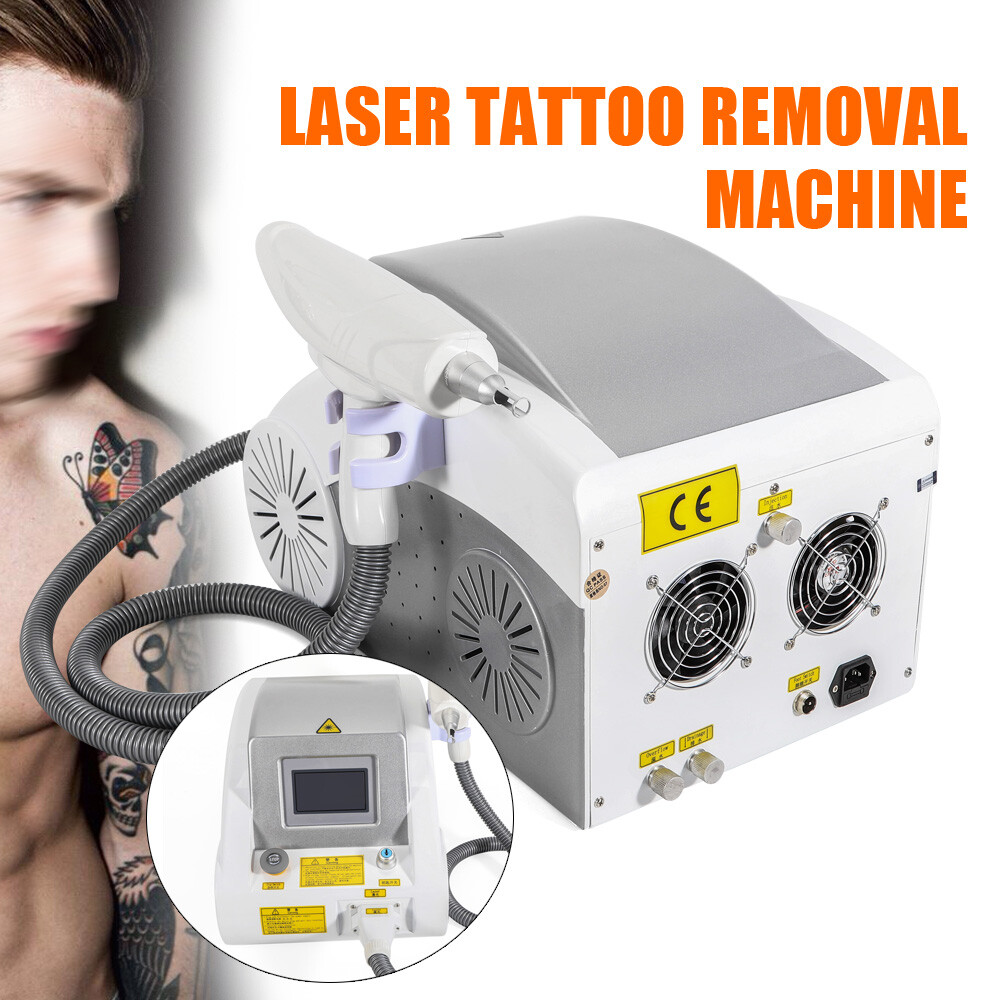 Q Switched ND Yag Laser Tattoo Removal Machine Eyebrow Pigment Remove Freckle US