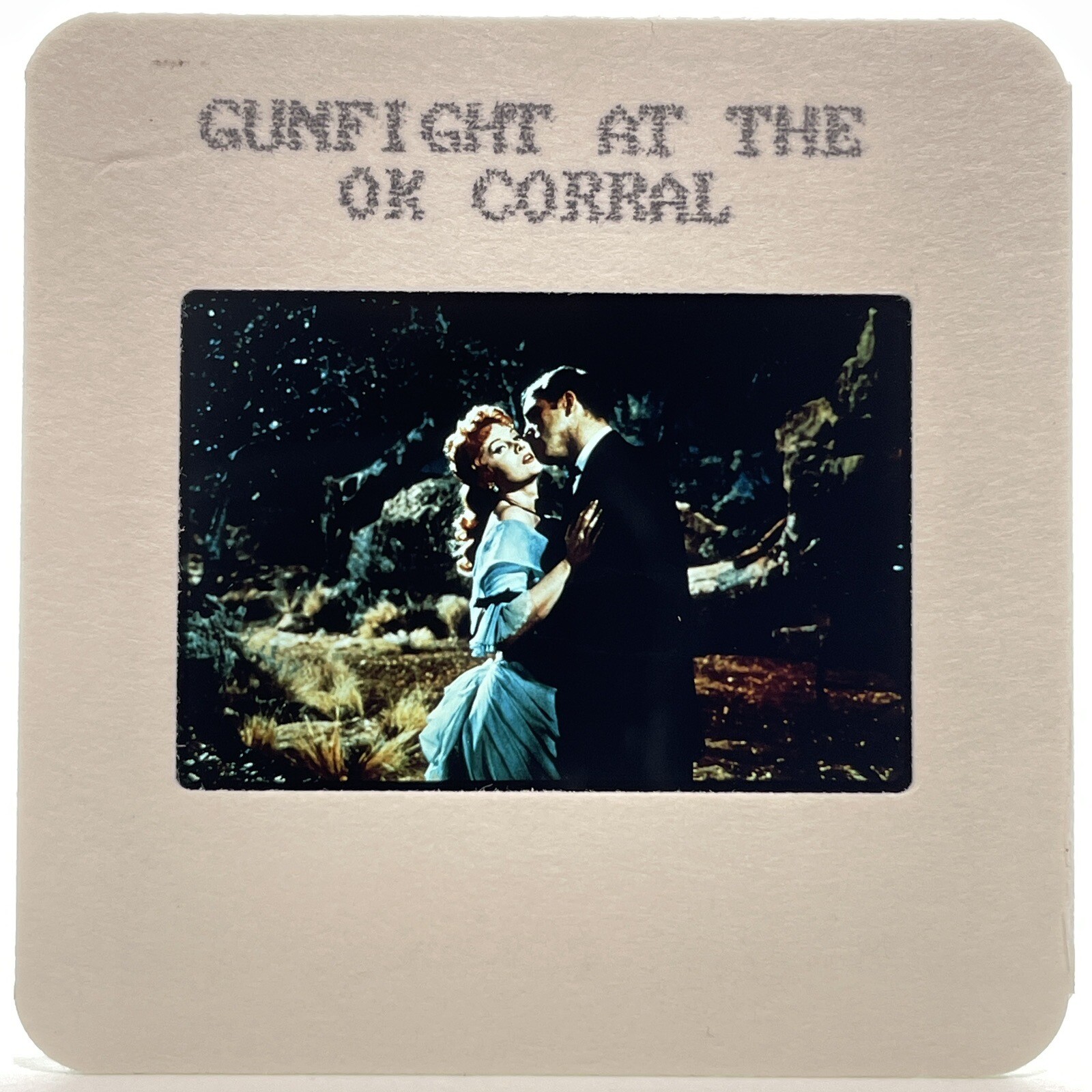 35mm Slide Gunfight at the O.K. Corral 50s Western Movie Vintage Publicity #4