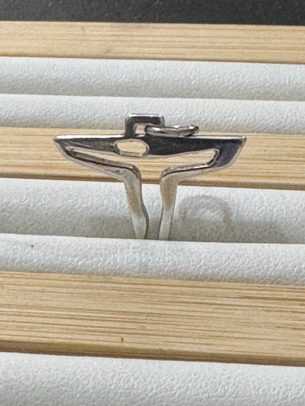 EASTER$vintage sterling silver hollow person outstretched filigree cross pendant