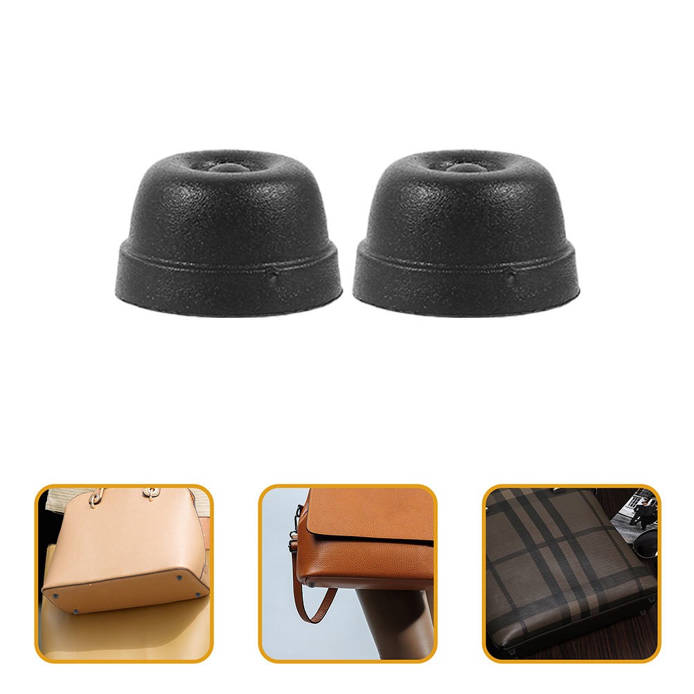 15 Pcs Luggage Feet Pads Replacement Plastic Stud Foot Pads for Backpacks
