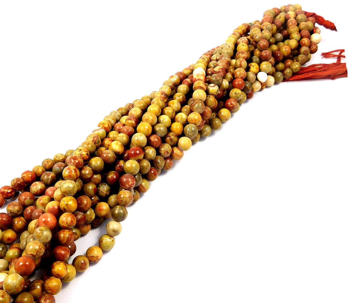 Crazy Lace Agate Beads 15 Inch Strand 8mm Round Natural Gemstone Wholesale Lot