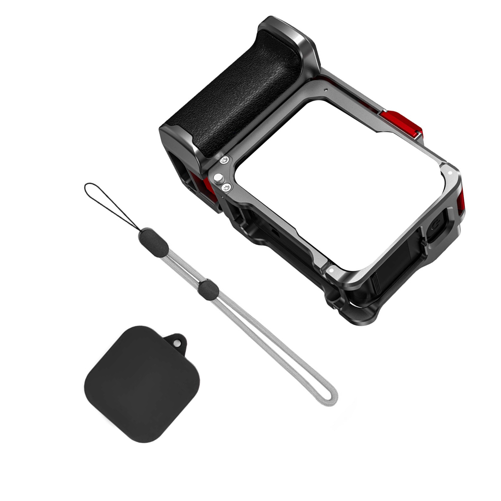 For Insta360 Ace Pro 2 Aluminum Handheld Case Grip Camera Replacement Part