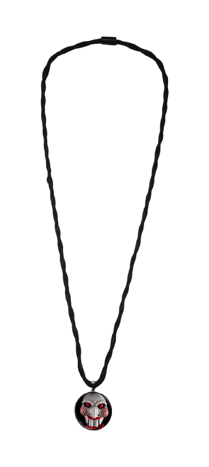 Saw Horror Movie Villain Jigsaw Necklace Stainless Steel Pendant Saw Enthusiast