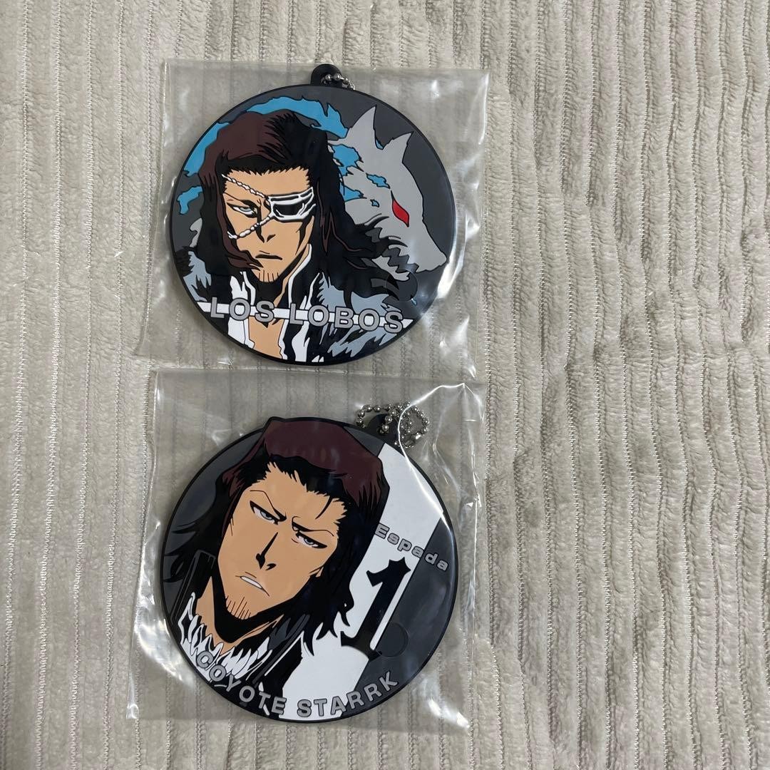 BLEACH Ichiban Kuji G Prize Rubber Strap Coyote Stark 2-piece set