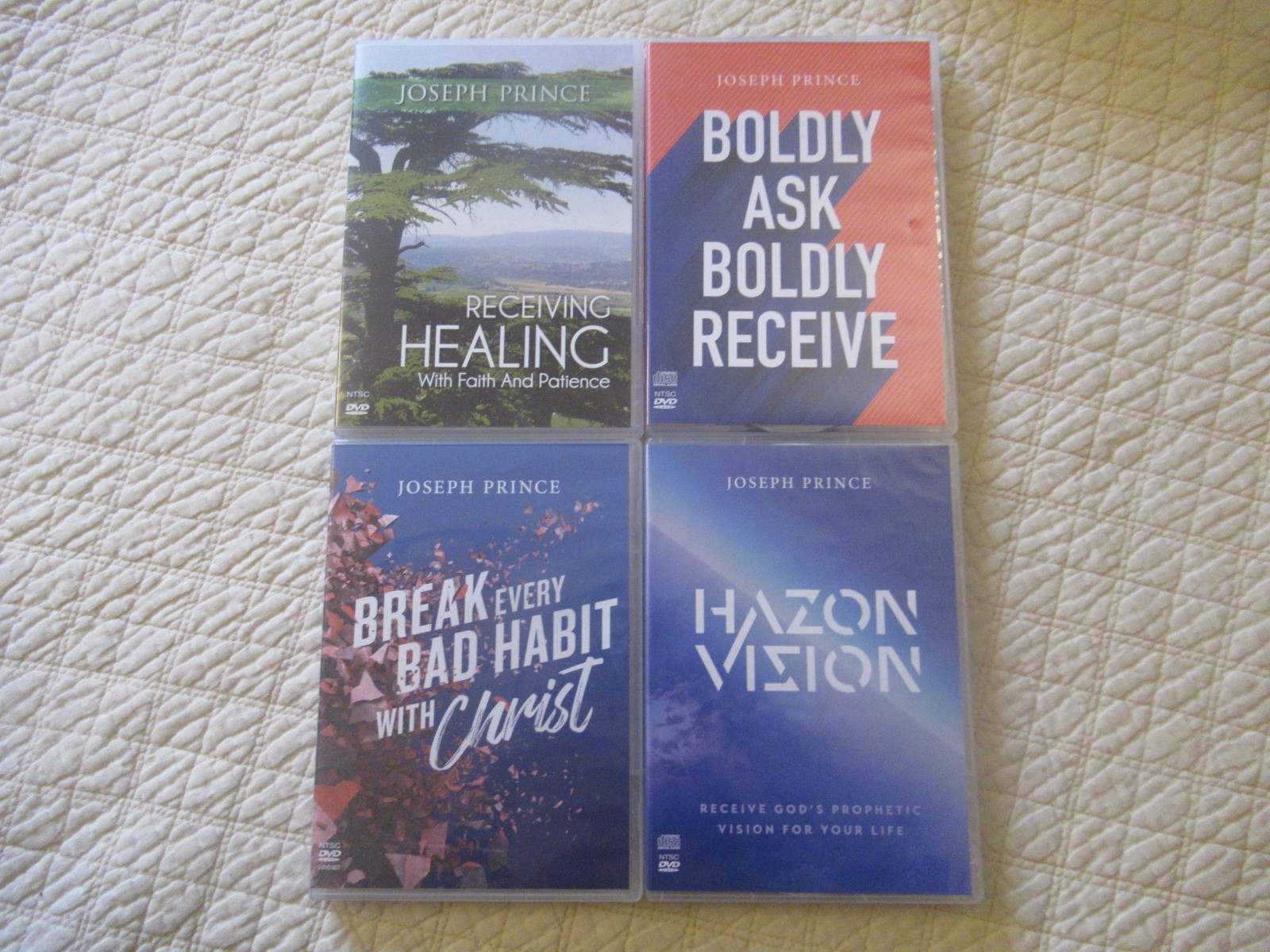 Joseph Prince Sermon DVD & CD 4-Set (14 Discs)