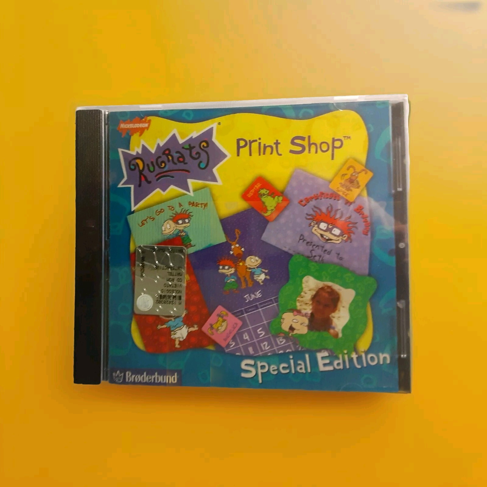 Nickelodeon Rugrats Print Shop Special Edition 1998 CD-ROM Sealed Windows 95/98 