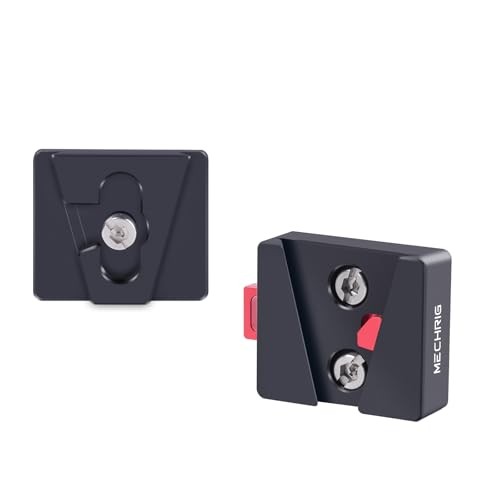 V-Mount Quick Release Plate for Camera Battery & Camera Rig - Aluminum Alloy 