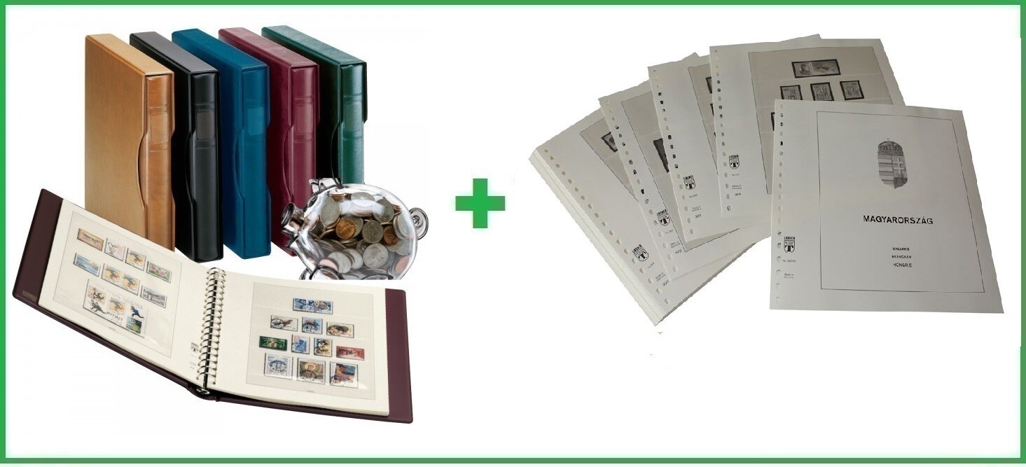 Lindner 322 14 1124V Hungary Printed Album T-Printed Pages 2014 2018