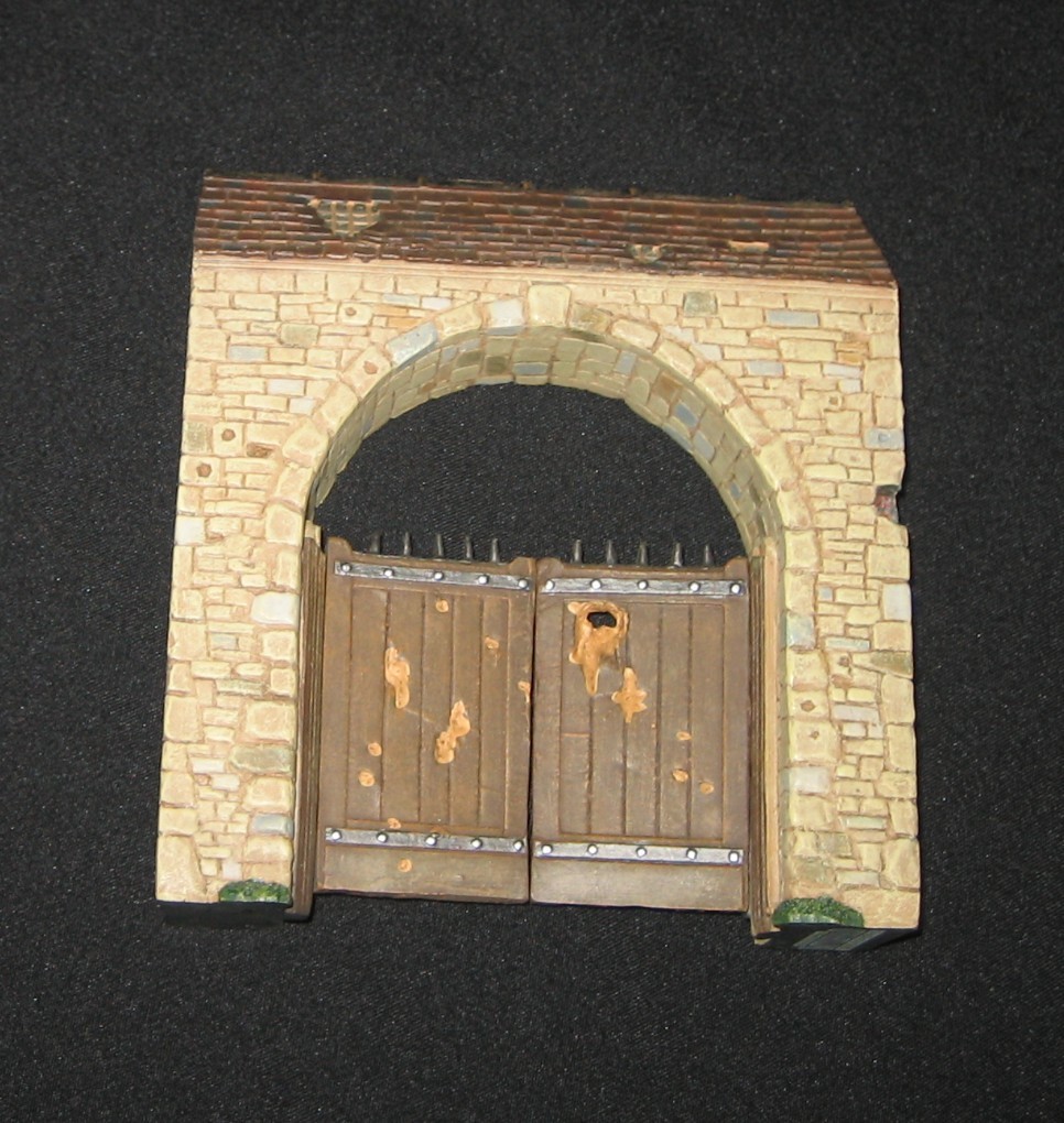 King & Country Farm European Courtyard Gate 1/30 or 60mm scale diorama