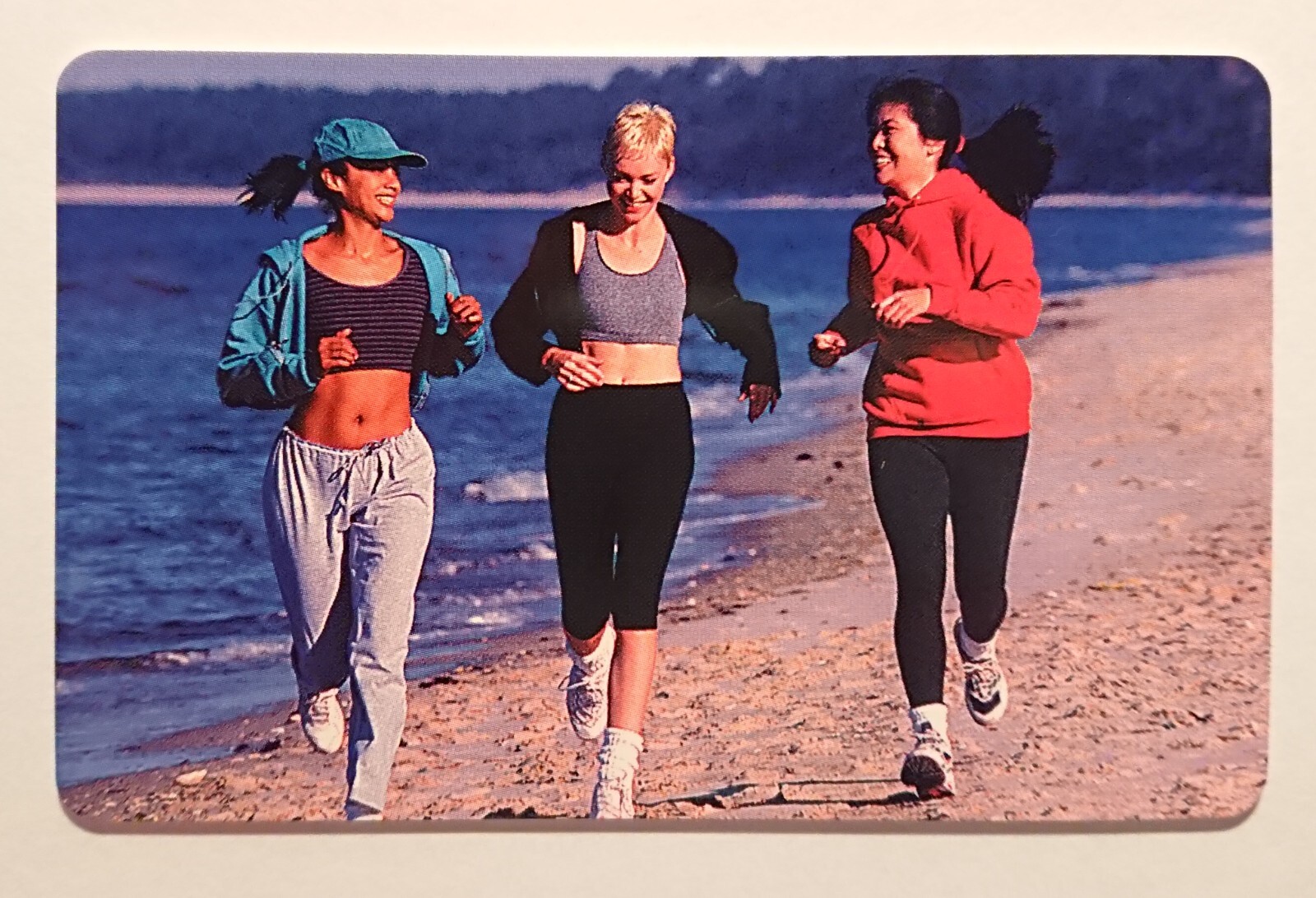 Phone card 5 EUR Jogging For the heart's sake Sports Collectible card