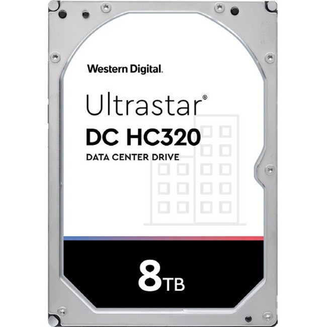 WD Ultrastar DC HC320 HUS728T8TALE6L4 8 TB Hard Drive 3.5" Internal SATA