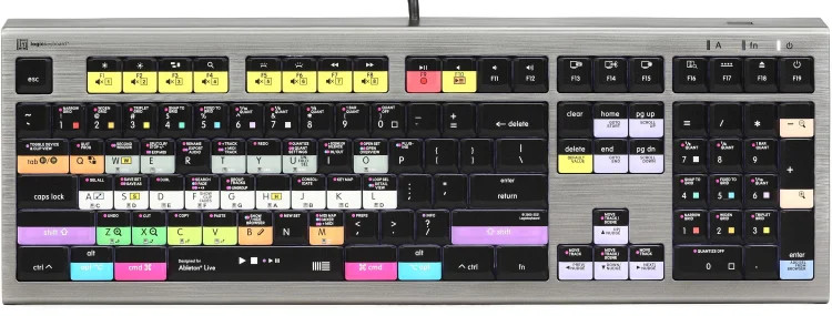 LogicKeyboard ASTRA2 Backlit Keyboard for Ableton Live - Mac