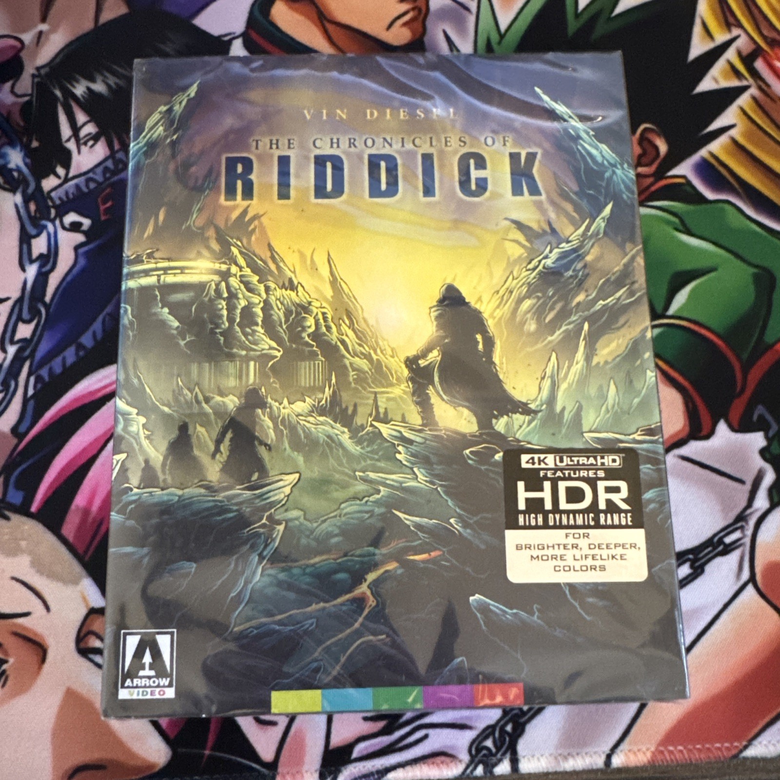 The Chronicles of Riddick (4K/Blu-ray, 3-Disc, 2024) NEW Vin ARROW OOP