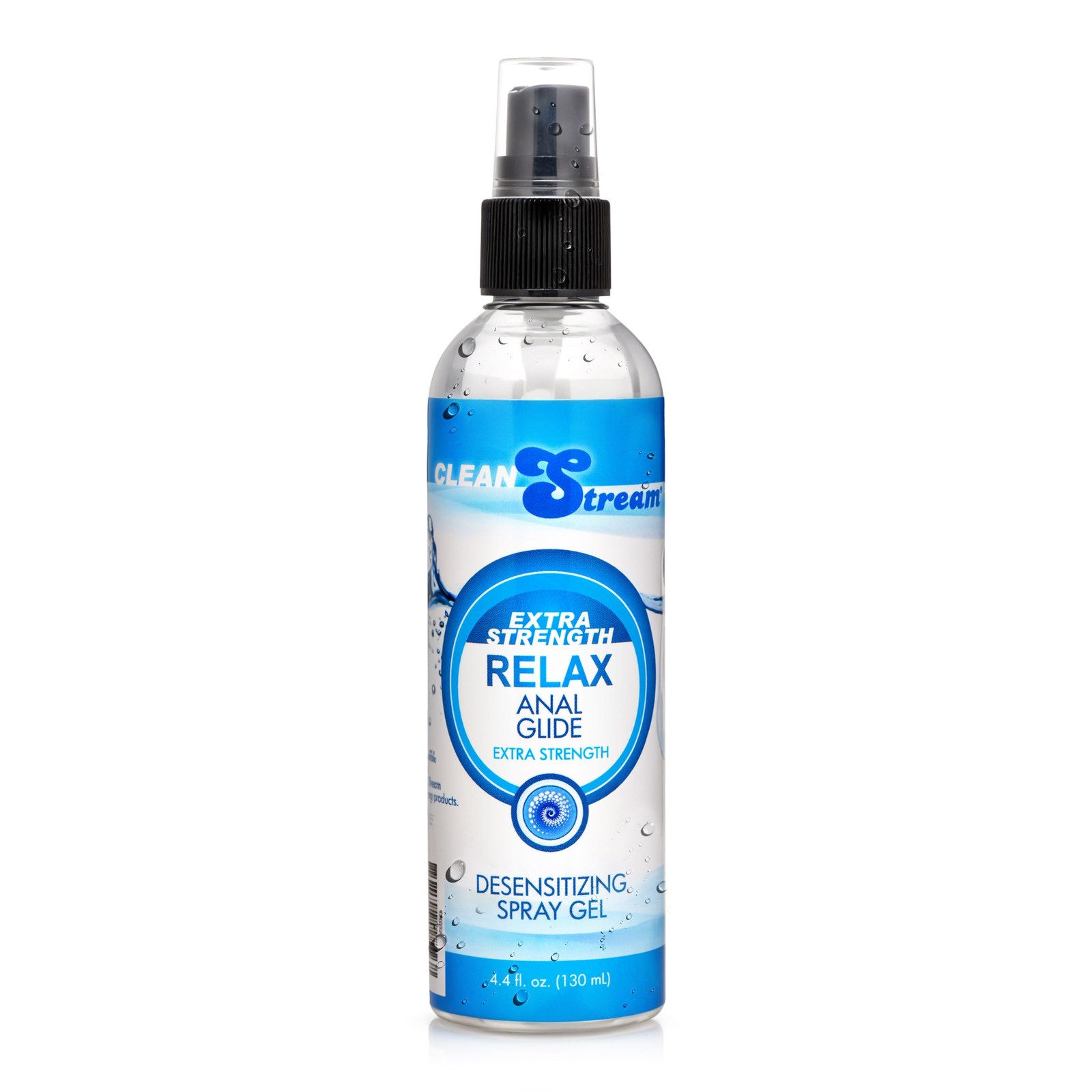 Relax Desensitizing Lubricant 4.4 Fl Oz Bottle, Unscented WaterBased Liquid F...