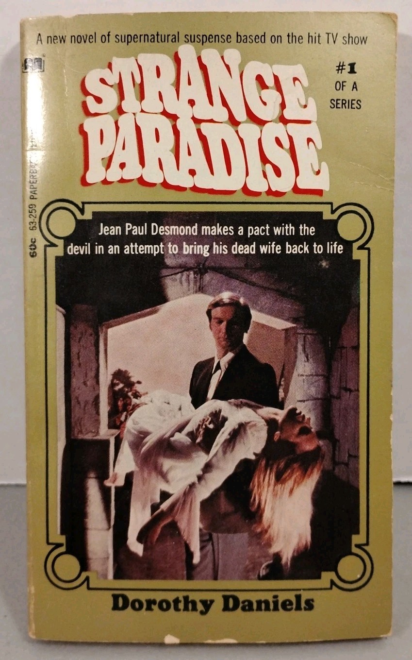 STRANGE PARADISE #1 by DOROTHY DANIELS - 1969 - 1st Printing TV Tie In Paperback