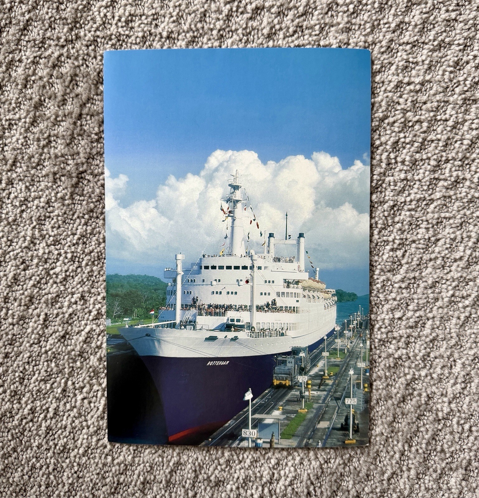 Holland America Line ss ROTTERDAM V 6”x9” Cruise Ship Promotional Postcard PC