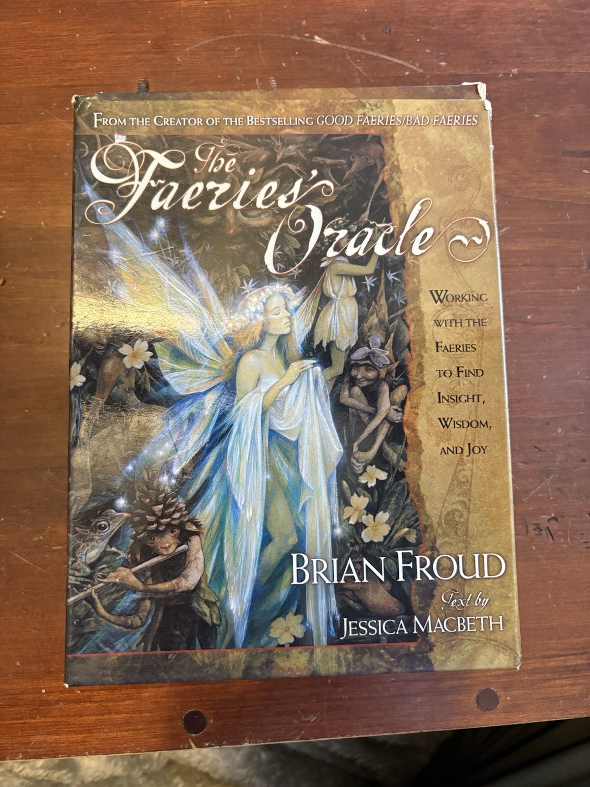 Brian Froud the Faeries' Oracle Deck and Hardcover Set