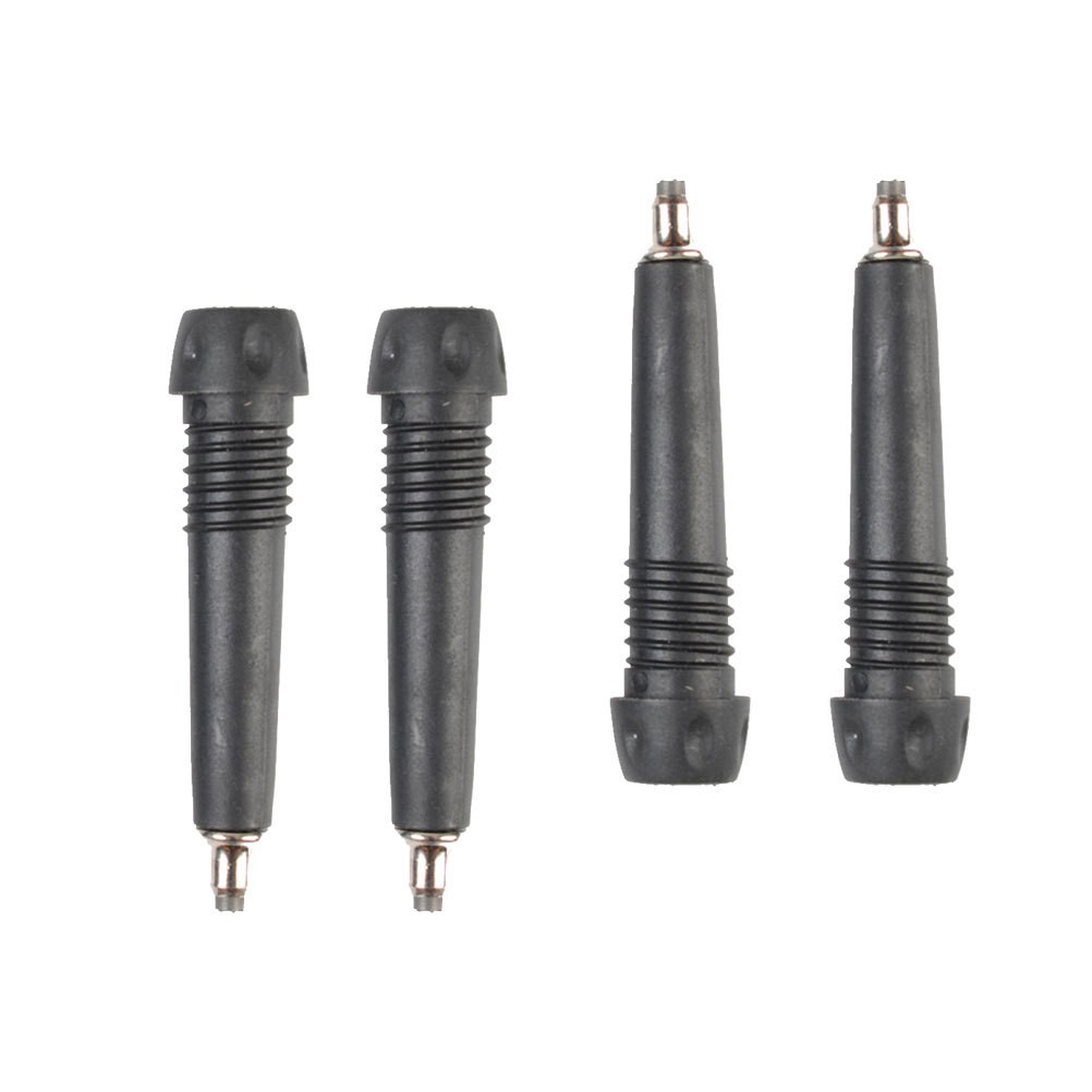  4 Pcs Trekking Pole Replacement Tip Protectors Walking Stick Tips Rubber