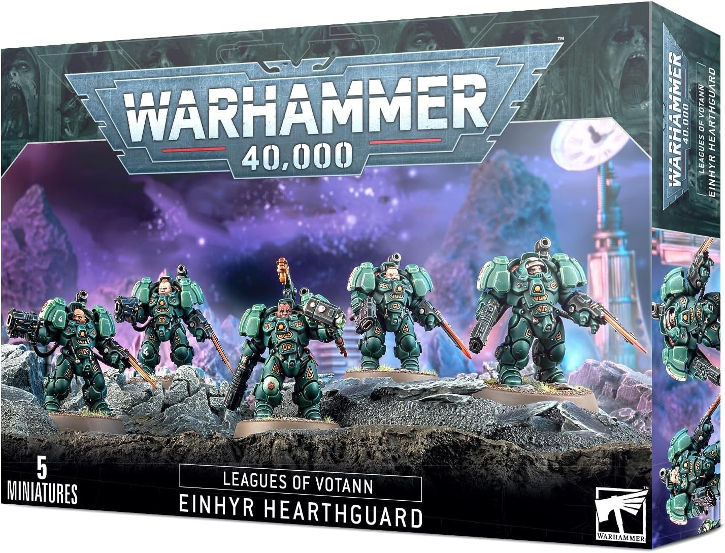 Warhammer 40K Leagues of Votann Einhyr Hearthguard (new, sealed)