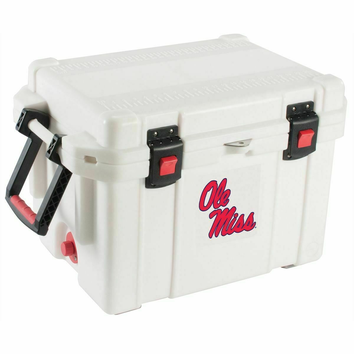 Pelican Ole Miss Rebels  45 Quart White Cooler