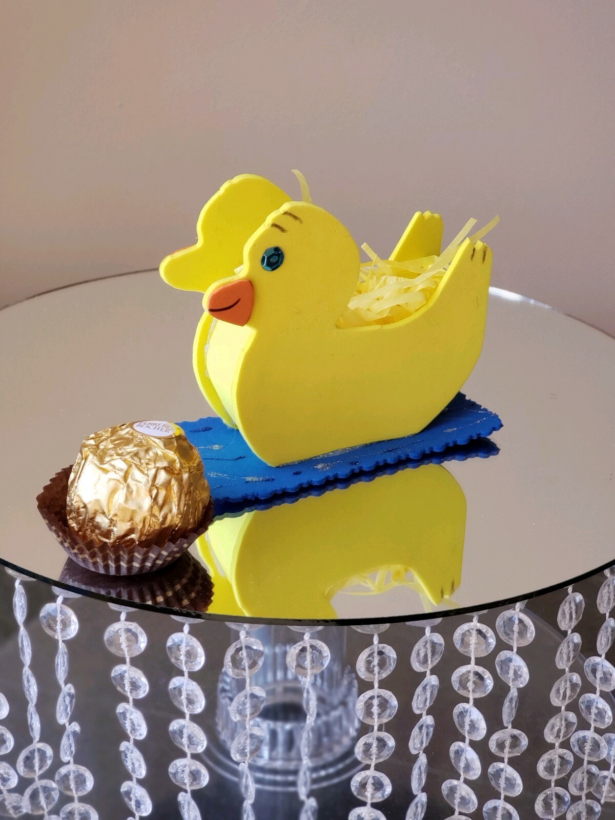 24 Handcrafted Swimming Duck Foam Party Favors For Baby-shower And Birthdays!
