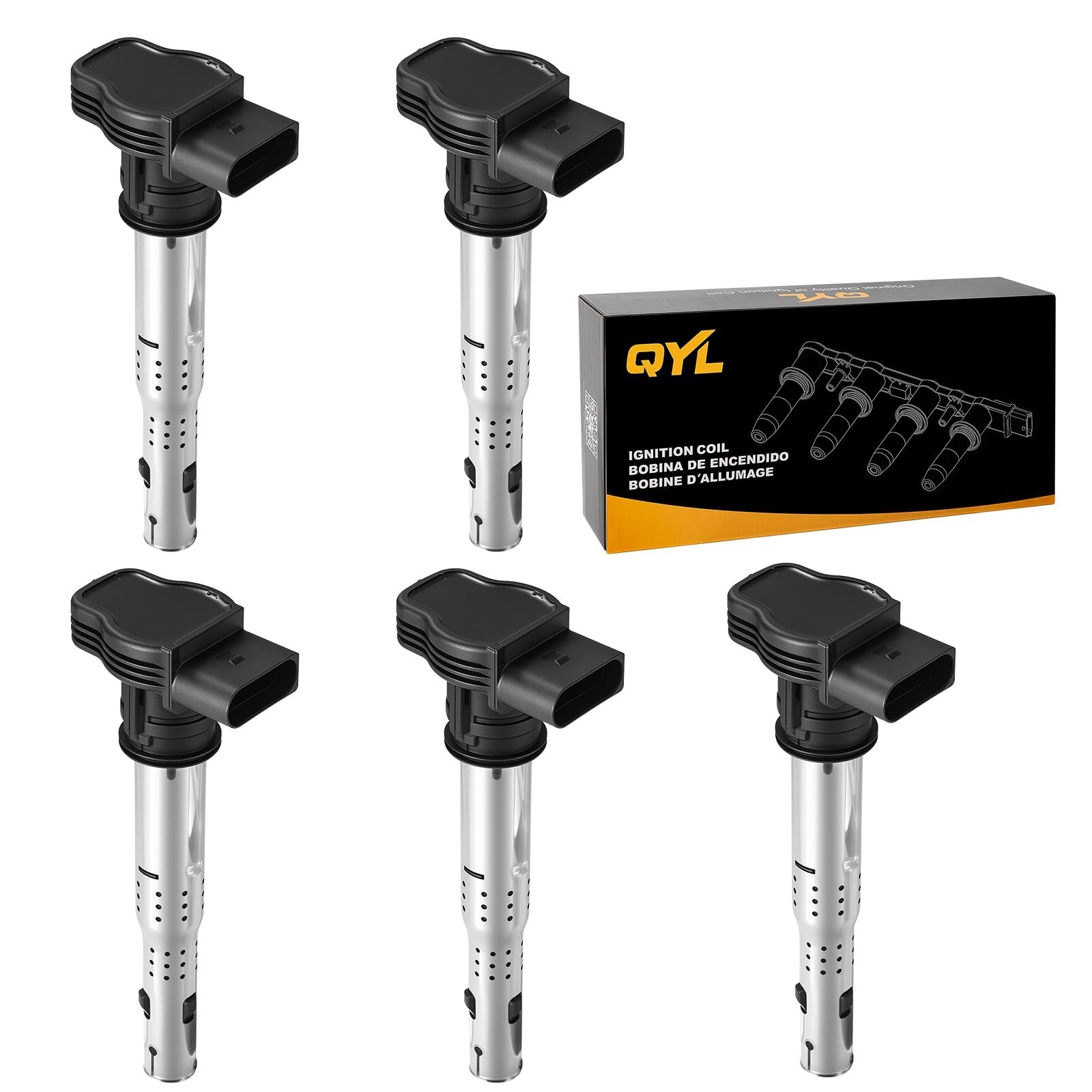 QYL Ignition Coil for L5 2.5 2005 2006 2007 2008 2009 2010 2011 201... Fast Ship