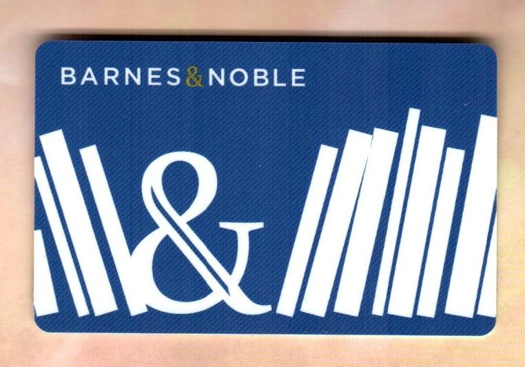 BARNES & NOBLE Books and "&" Sign ( 2022 ) Gift Card w/ Printer's Mark ( $0 )