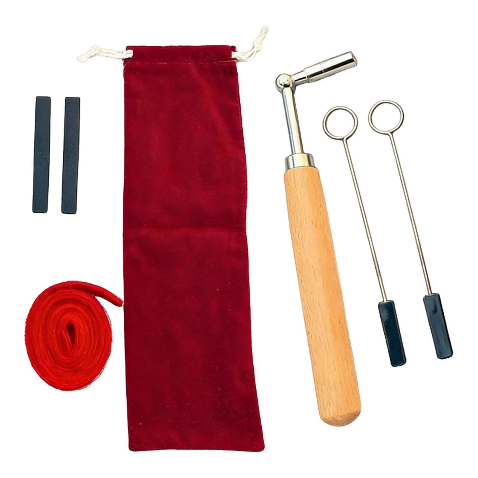 7Pcs Piano Tuning Tools Set Piano Tuning Wrench for Enthusiasts Beginners
