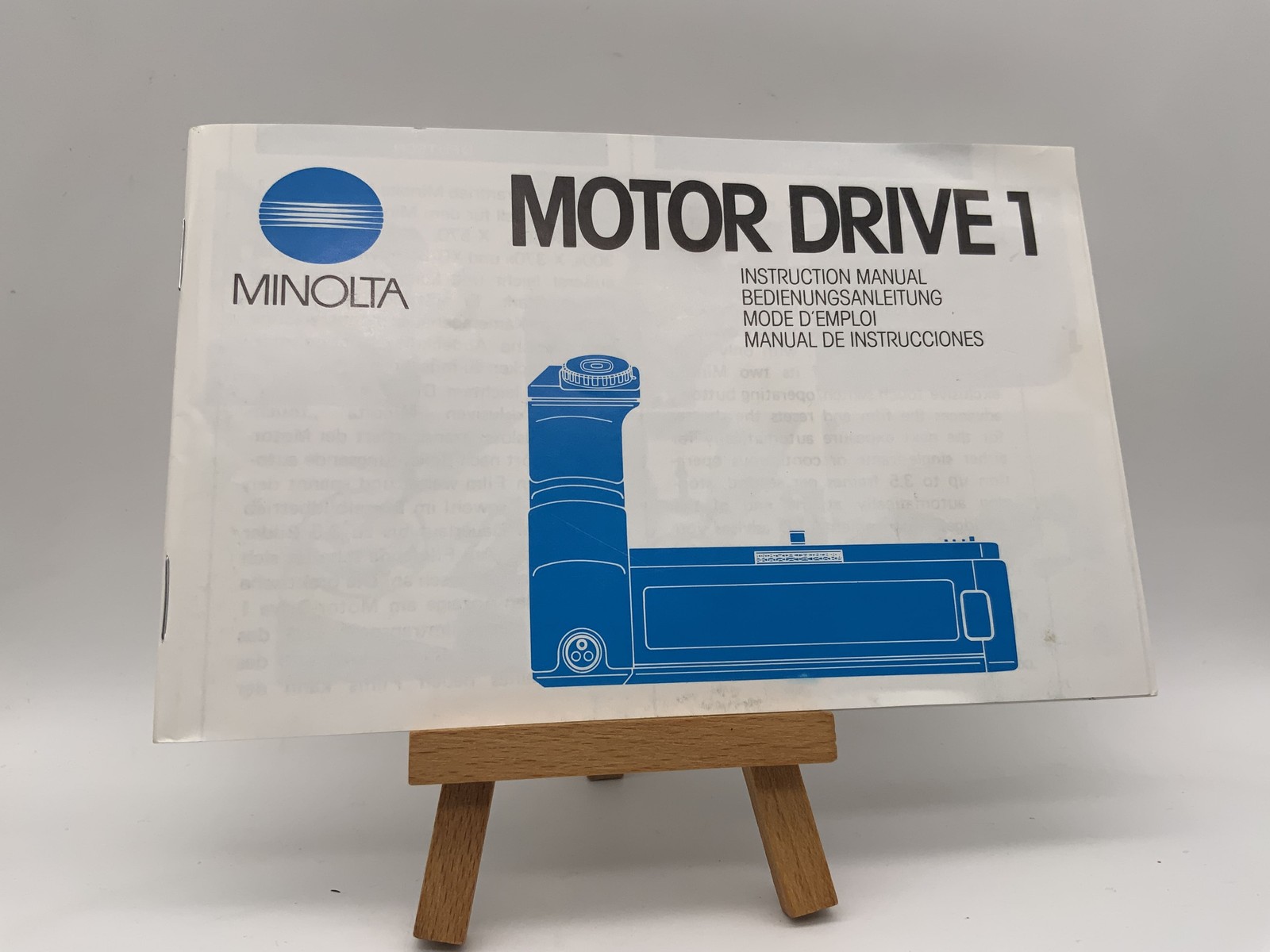 Minolta Motor Drive 1 Manual German