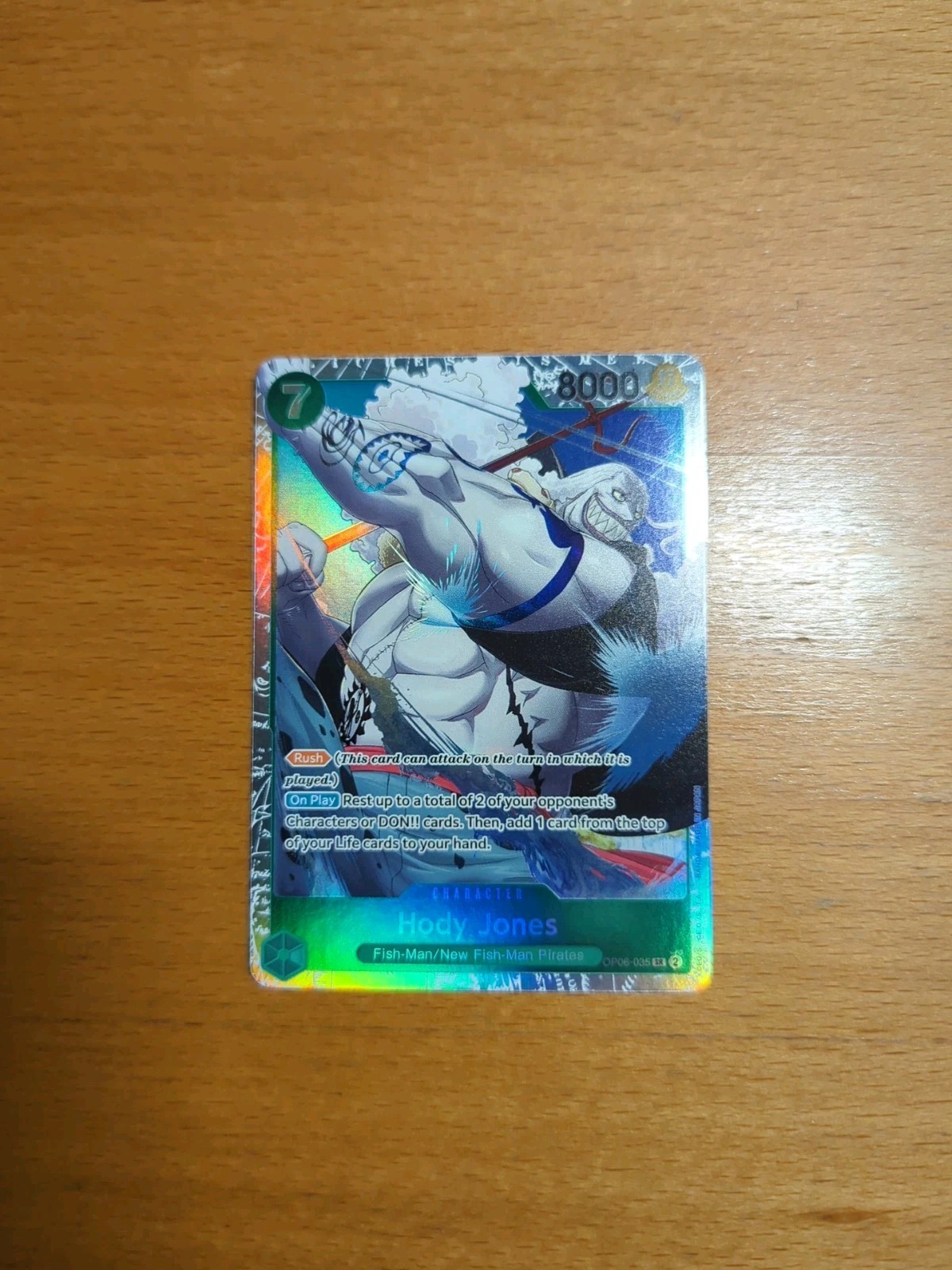 HODY JONES OP06-035 Eng SR One piece TCG Bandai