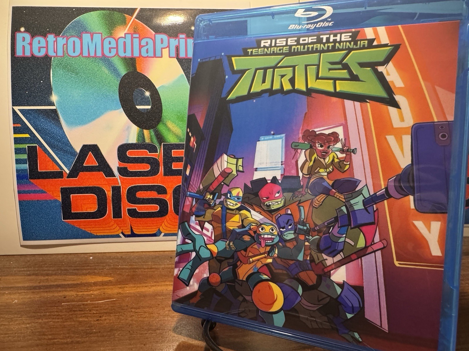 Rise of the Teenage Mutant Ninja Season 2 Blu-ray Cover/Case (READDESCRIPTION)