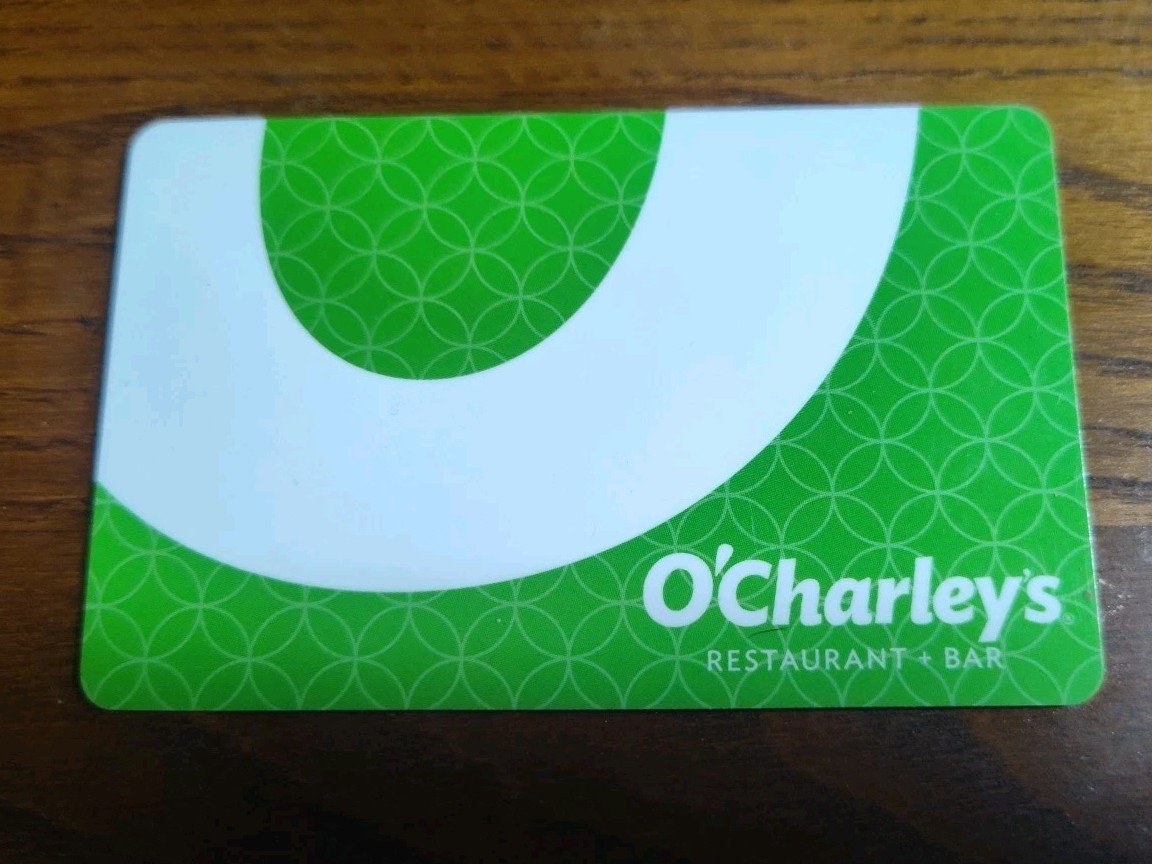 O'Charley's Restaurant & Bar Unused $25 Balance Gift Card